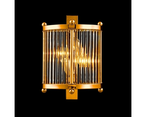 Настенный светильник Crystal Lux Tadeo AP2 Gold/Transparente