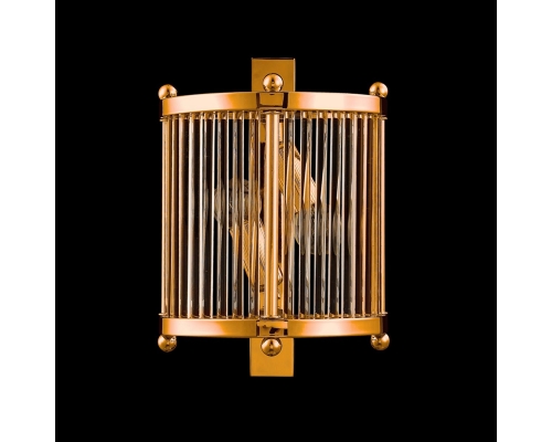 Настенный светильник Crystal Lux Tadeo AP2 Gold/Transparente