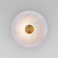 Настенный светодиодный светильник Eurosvet Thasos 40340 LED латунь