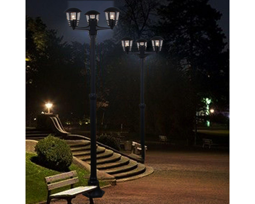 Садово-парковый светильник Reluce 08303-0.7-001SJ 2,2m BK