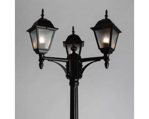 Садово-парковый светильник Arte Lamp Bremen A1017PA-3BK