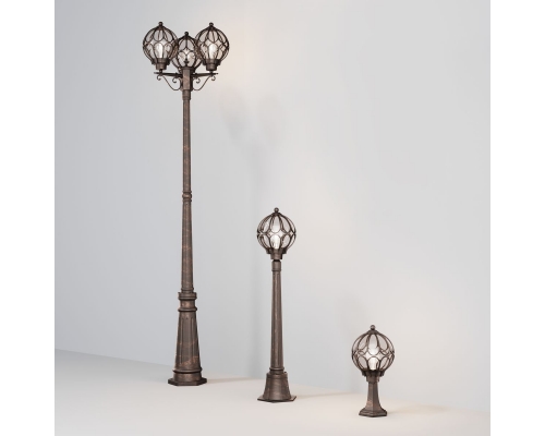 Садово-парковый светильник Maytoni Via O023FL-03G