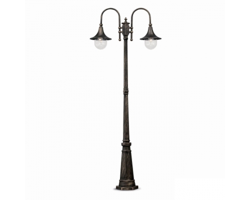 Садово-парковый светильник Ideal Lux Cima Pt2 Nero Antico 024097