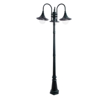 Садово-парковый светильник Arte Lamp Malaga A1086PA-3BG