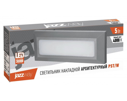 Уличный настенный светодиодный светильник Jazzway PST/W 5005617