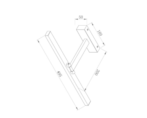 Подсветка для картин Maytoni Bris MIR008WL-L12B4K