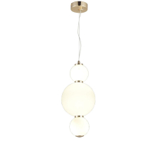 Подвесной светодиодный светильник Natali Kovaltseva Loft Led Lamps 81100/3C Gold White
