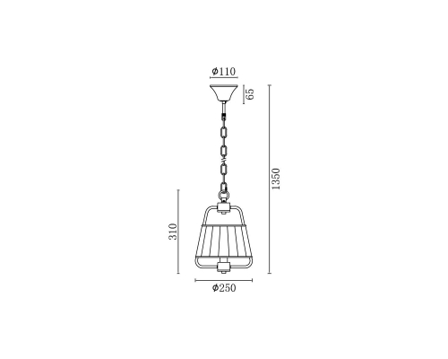 Подвесной светильник Vele Luce Isabella VL4254P01