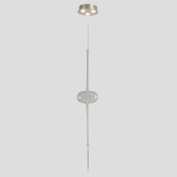 Светильник подвесной Crystal Lux GLASS SP3W LED CHROME