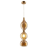 Подвесной светильник Crystal Lux Iris SP1 B Amber