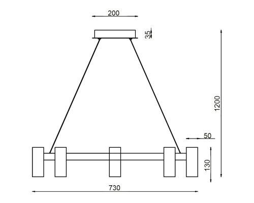 Подвесной светильник Vele Luce Neo VL10012P08