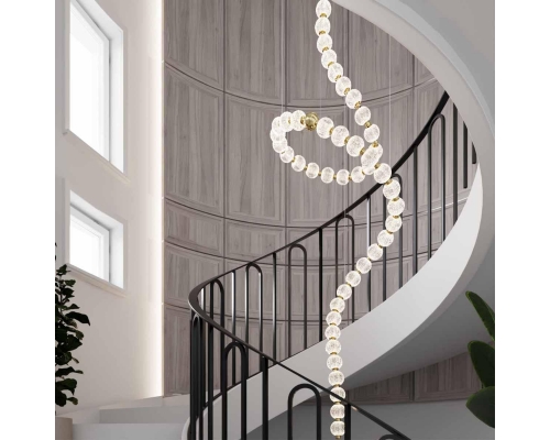 Подвесной светодиодный светильник Odeon Light Crystal 5008/132L