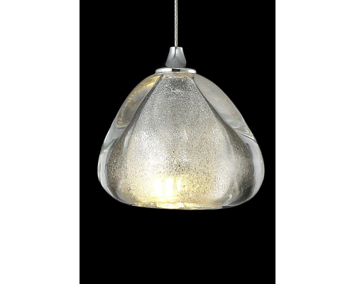 Подвесной светодиодный светильник Crystal Lux Verano SP1 Silver