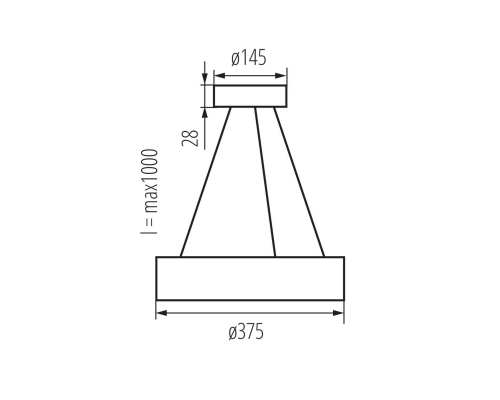 Подвесной светильник Kanlux JASMIN C 370-B 36506