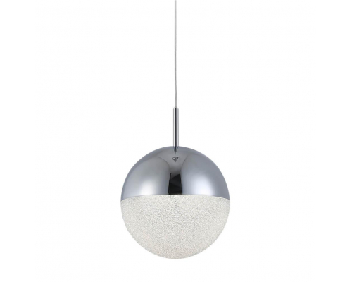 Подвесной светодиодный светильник Crystal Lux Pio SP1 D150 Chrome