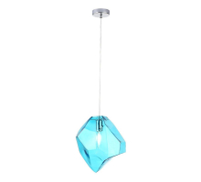 Подвесной светильник Crystal Lux NUESTRO SP1 CHROME/BLUE