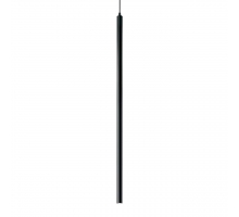 Подвесной светодиодный светильник Ideal Lux Ultrathin D100 Round Nero 142913