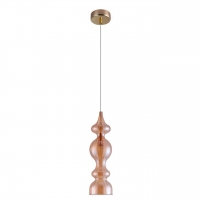 Подвесной светильник Crystal Lux Iris SP1 A Amber