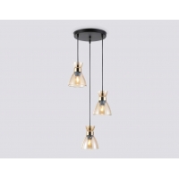 Светильник подвесной со стеклянными плафонами Ambrella light Traditional TR3405