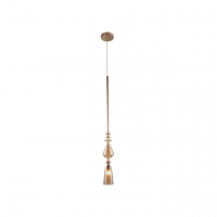 Подвесной светильник Crystal Lux Lux New SP1 B Amber