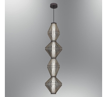 Светильник подвесной Alfa Light F3024-10 BLACK CHROME