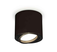 Комплект накладного светильника Ambrella light Techno Spot XS7402001 SBK/PBK черный песок/черный полированный (C7402, N7002)