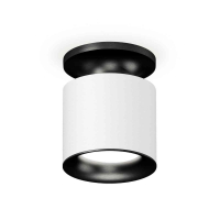 Комплект накладного светильника Ambrella light Techno Spot XS7401082 SWH/PBK белый песок/черный полированный (N7926, C7401, N7011)