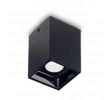 Потолочный светодиодный светильник Ideal Lux Nitro 15W Square Nero 206028