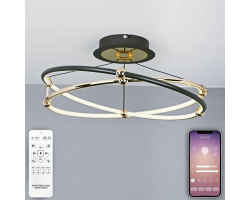 Потолочный светодиодный светильник Natali Kovaltseva Smart Нимбы High-Tech Led Lamps 82050