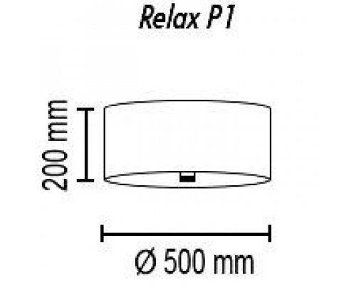 Потолочный светильник TopDecor Relax P1 10 334g