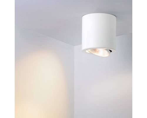 Потолочный светодиодный светильник Arlight SP-Focus-R140-30W Day White 021428