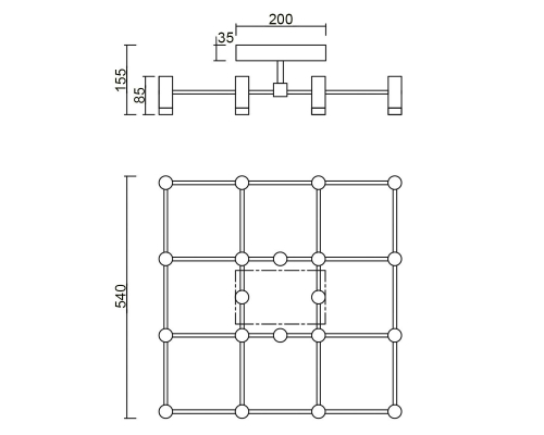 Потолочный светильник Vele Luce Аtmosfera VL7162L16