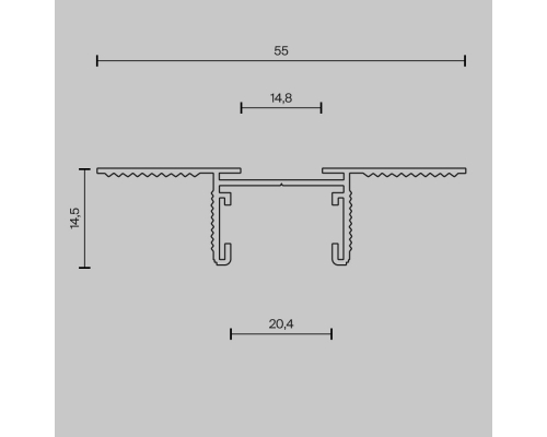 Шинопровод Maytoni Technical Basity Busbar TRX172-121B