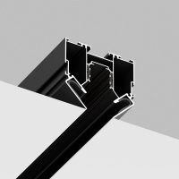 Встраиваемый магнитный шинопровод в натяжной потолок Crystal Lux Space CLT 0.134 01 L3000 BL