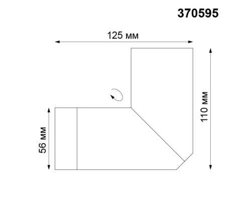 Спот Novotech Over Elite 370595