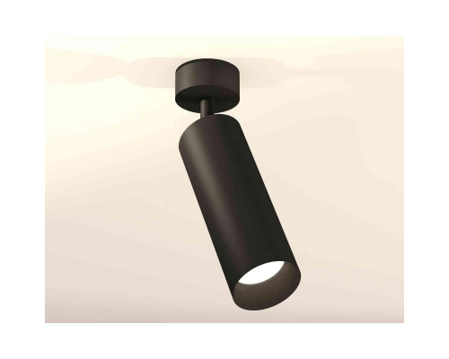 Комплект накладного светильника Ambrella light Techno Spot XM6343002 SBK/PBK черный песок/черный полированный (A2210, C6343, N6131)