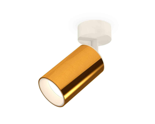 Комплект накладного светильника Ambrella light Techno Spot XM6327001 PYG/SWH золото желтое полированное/белый песок (A2202, C6327, N6110)