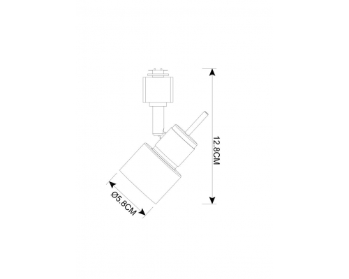 Спот Arte Lamp Almach A1906PL-1BK