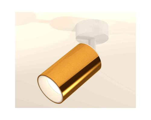 Комплект накладного светильника Ambrella light Techno Spot XM6327001 PYG/SWH золото желтое полированное/белый песок (A2202, C6327, N6110)