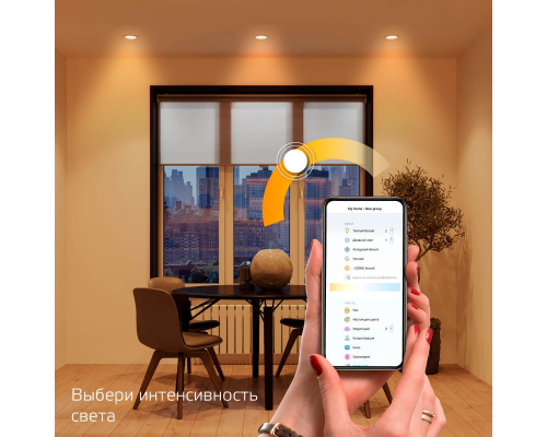 Встраиваемый светодиодный светильник Gauss Smart Home 2020122