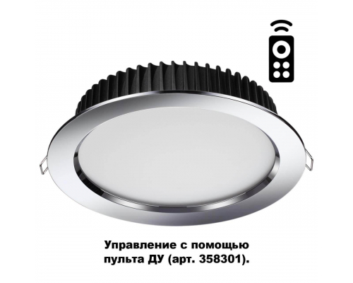 Встраиваемый светодиодный светильник Novotech Drum Spot 358311