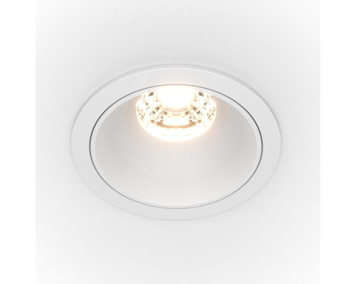 Встраиваемый светильник Maytoni Alfa LED DL043-01-10W4K-RD-W