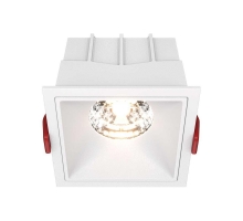Встраиваемый светильник Maytoni Alfa LED DL043-01-15W3K-D-SQ-W