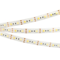 Светодиодная влагозащищенная лента Arlight 14,4W/m 60LED/m 5060SMD теплый/холодный белый 5M RTW-SE-B60-12mm 12V White-MIX 020559(2)