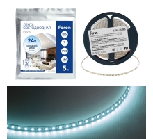 Светодиодная лента Feron 11W/m 120LED/m 2835SMD 6500К 5M свободный рез LS505 53056