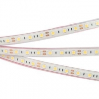 Светодиодная влагозащищенная лента Arlight 14,4W/m 60LED/m 5060SMD теплый белый 5M 022325(2)
