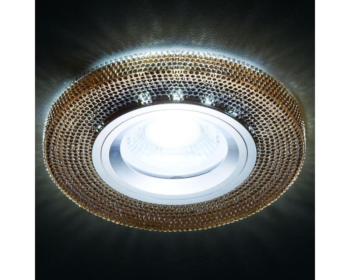 Встраиваемый светодиодный светильник Ambrella light Led S290 BK
