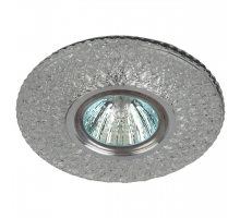 Встраиваемый светильник ЭРА LED с подсветкой DK LD33 SL/WH Б0036505