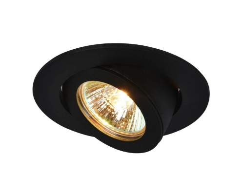 Встраиваемый светильник Arte Lamp Accento A4009PL-1BK