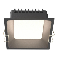 Встраиваемый светодиодный светильник Maytoni Okno DL056-12W3-4-6K-B